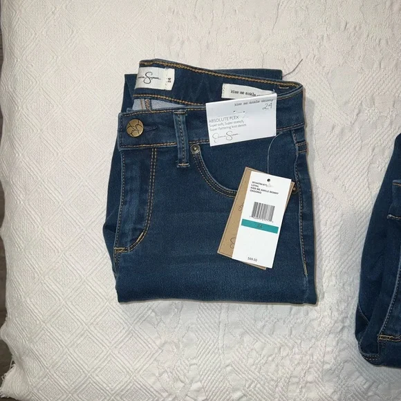 Jessica Simpson jeans NEW stretch high waist 24 28 - Picture 5 of 15